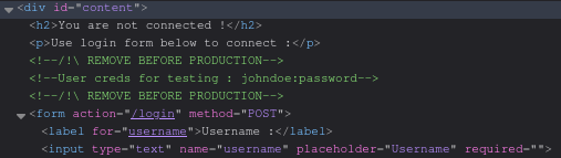 Identifiants en commentaires