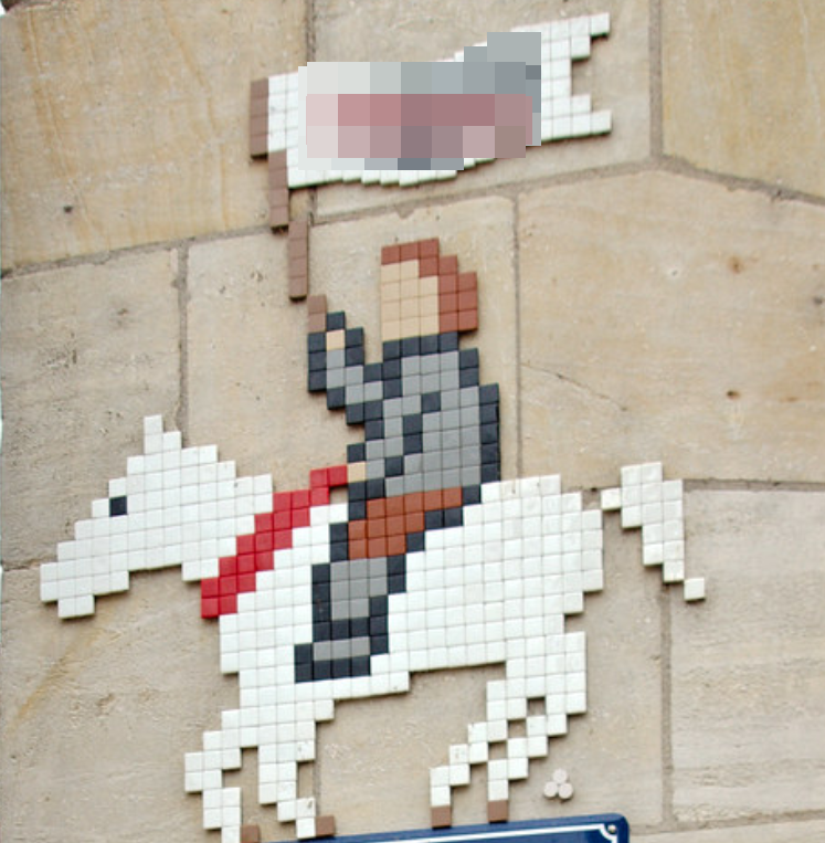 Jeanne d’Arcade mosaic