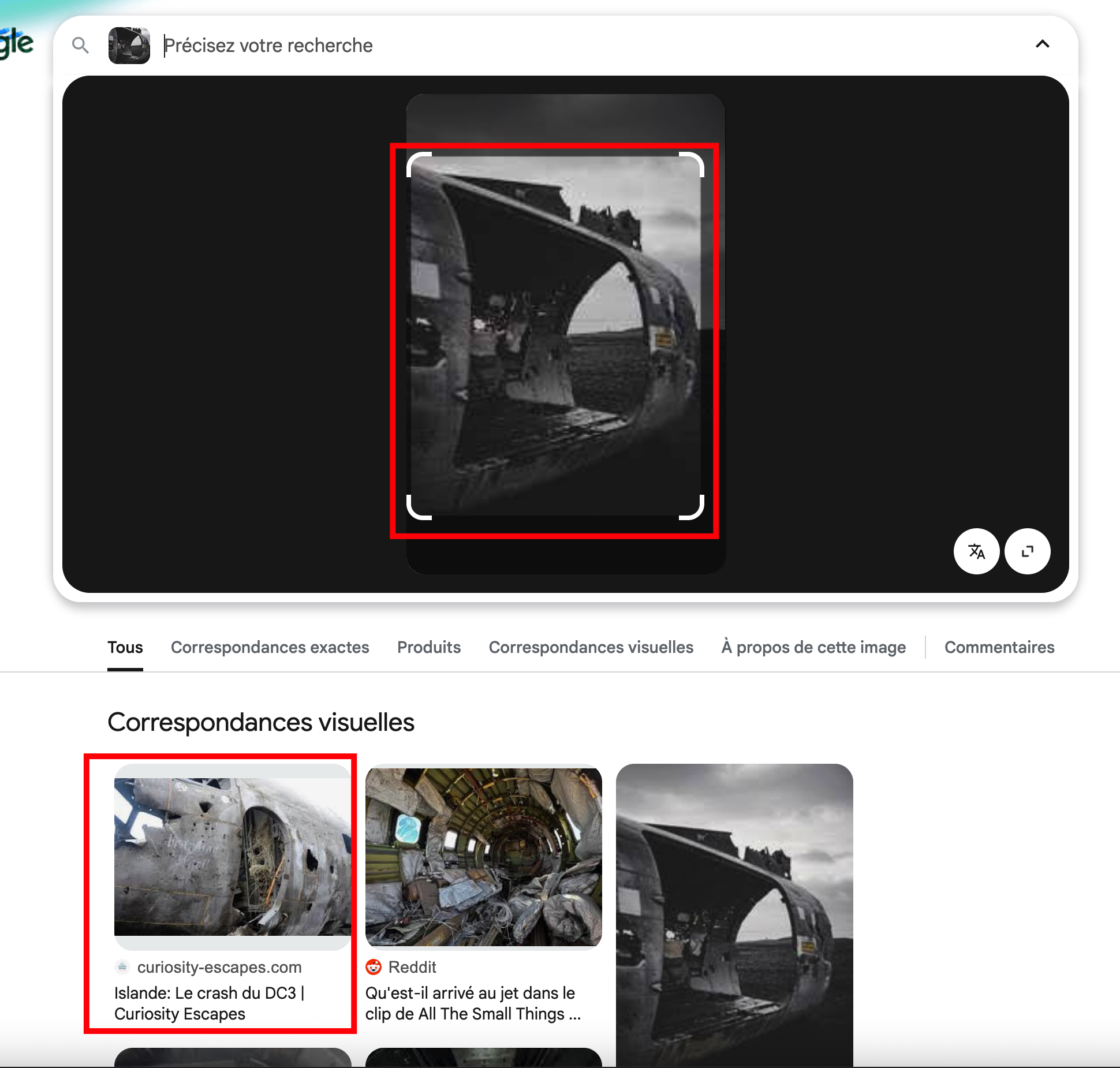 Reverse search — Iceland DC-3 wreck, serial 17171