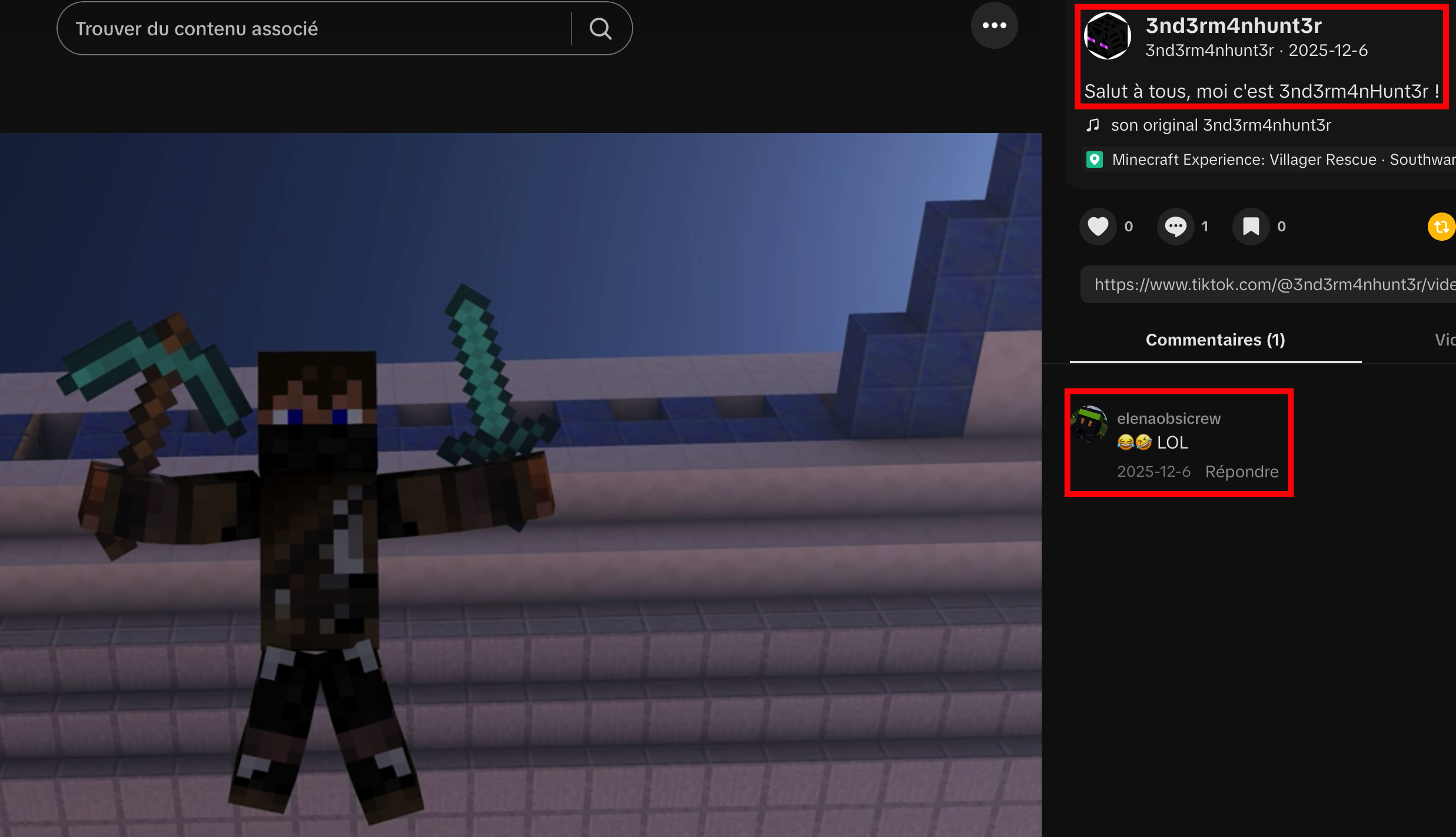 TikTok — comments, Elena