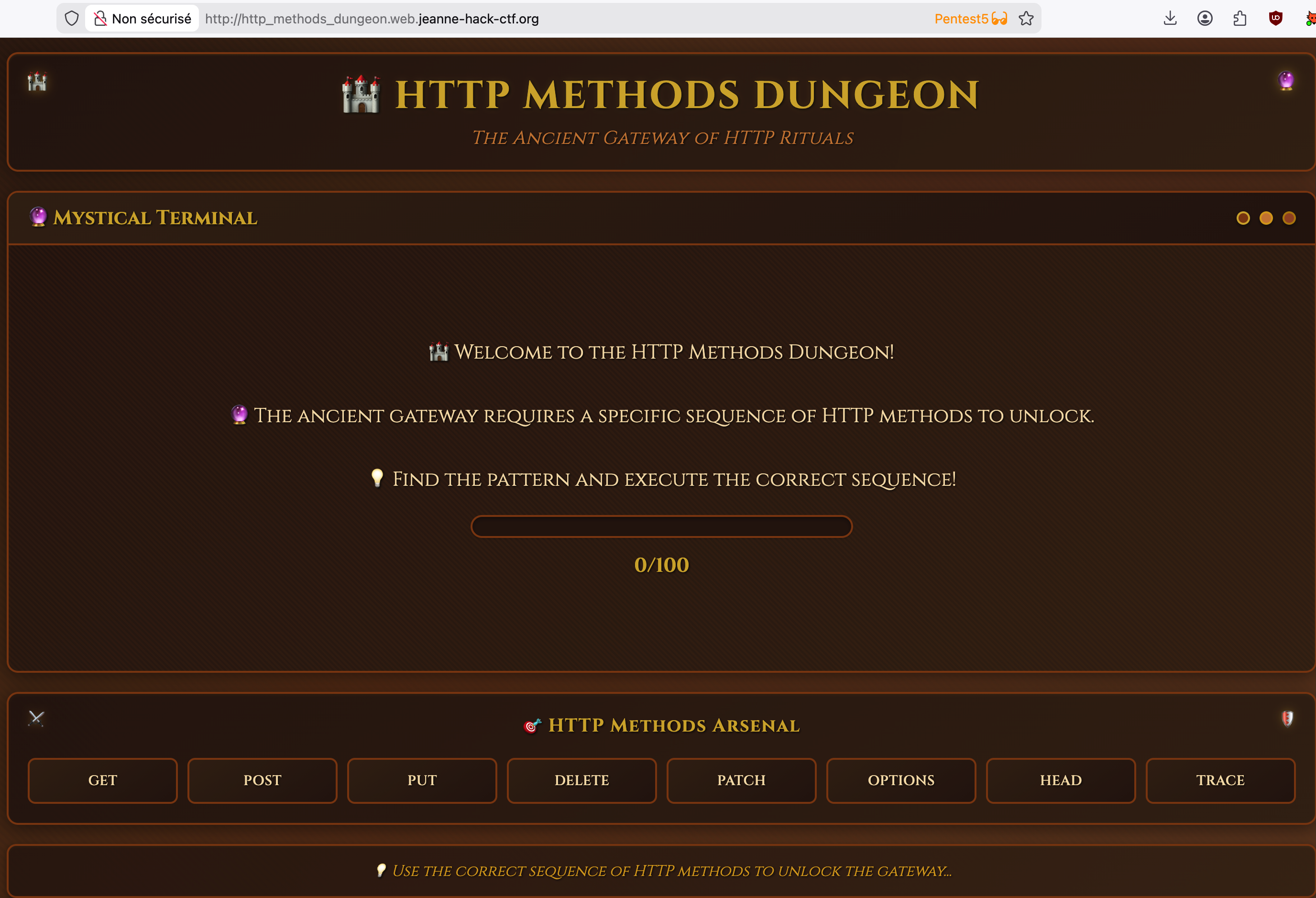 Dungeon home page