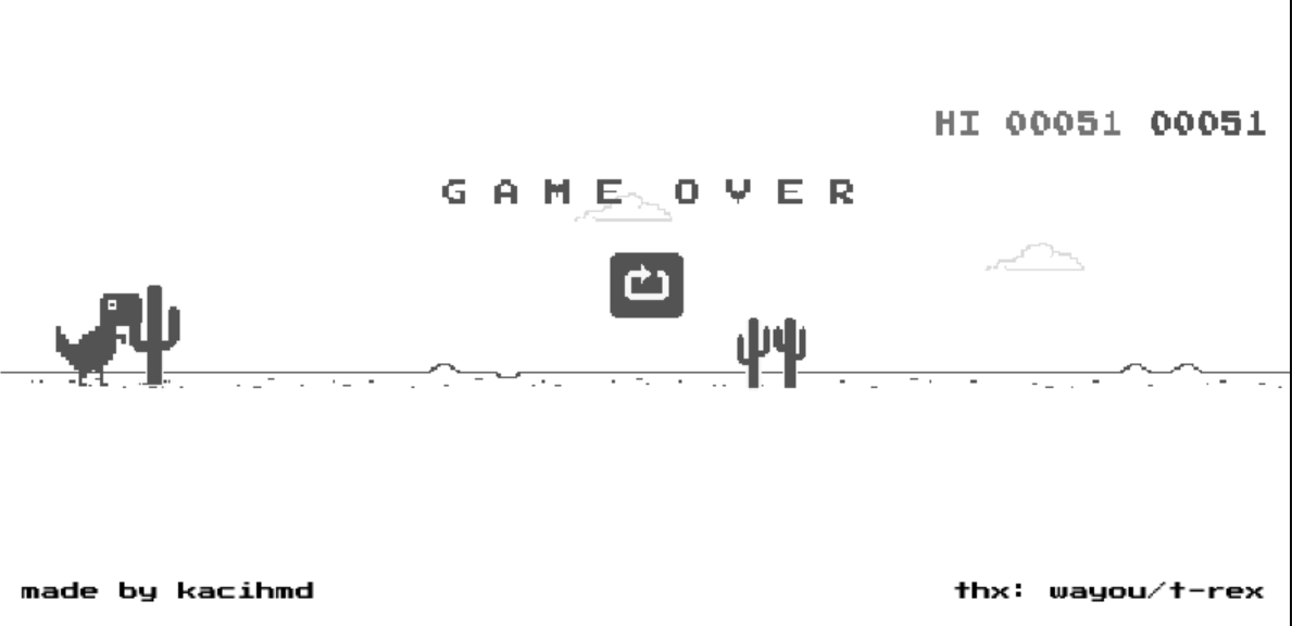 Screenshot of the main page